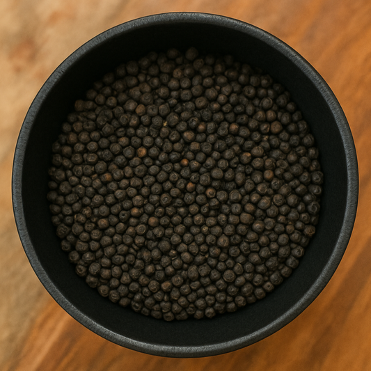 Black Lampong Peppercorns Whole (Piper Nigrum)