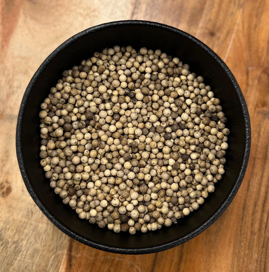 White Peppercorns Whole (Piper Nigrum)