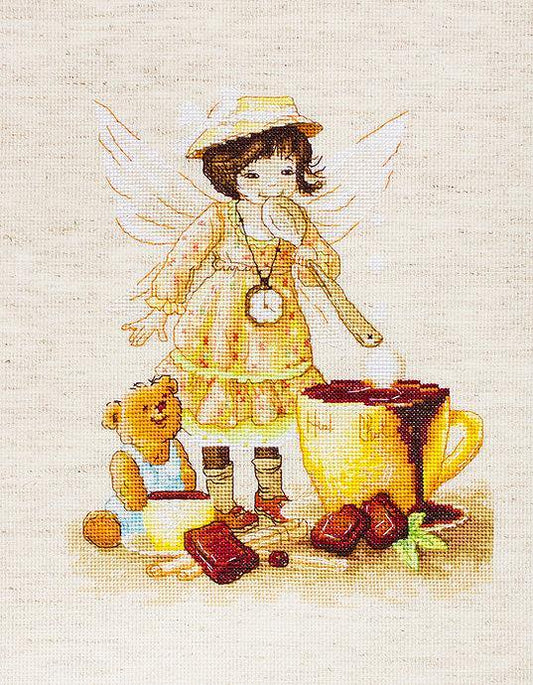 Chocolate Fairy B1131L Counted Cross-Stitch Kit
